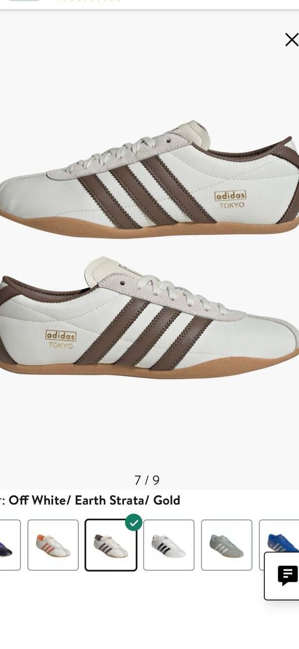 Adidas Originals Women's Tokyo Sneakers - Off White / Earth Strata / Gold